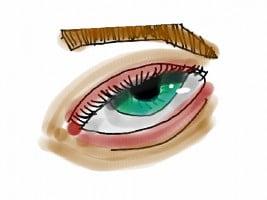 An eye i randomly drew 1