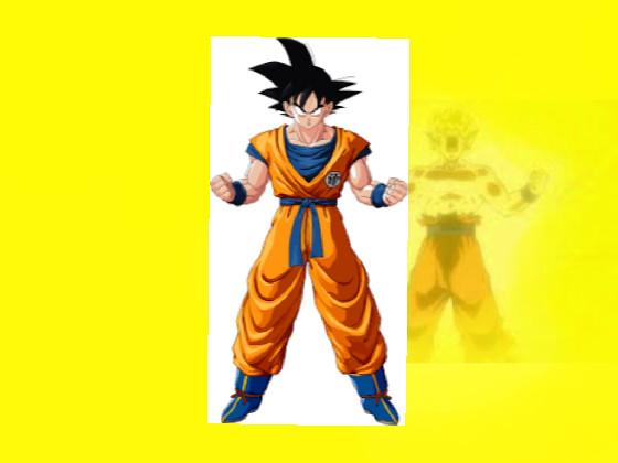 Goku charging 1