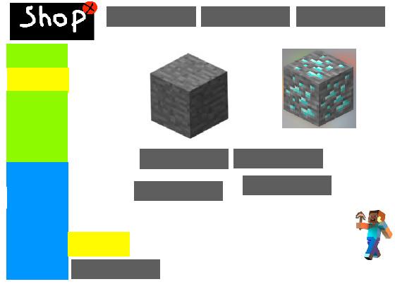 Minecraft clicker / diamond