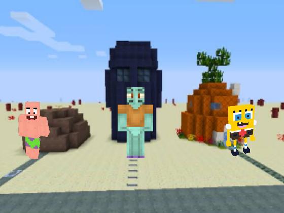 minecraft spongebob  