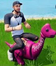 Little diplodocus Ali-A Fortnite emote