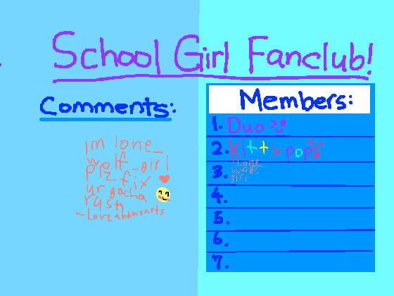 School Girl Fanclub 1 1