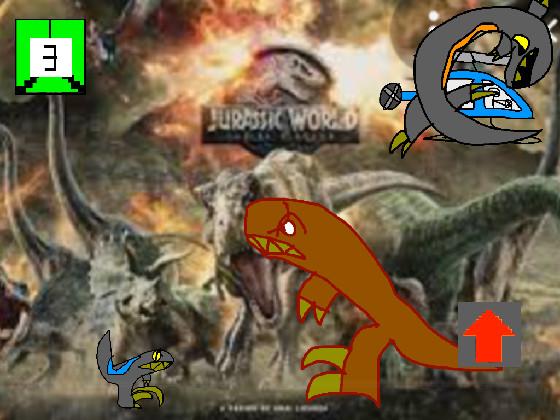 Super Jurassic World battle