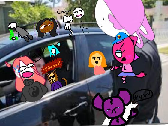 add your oc in the car