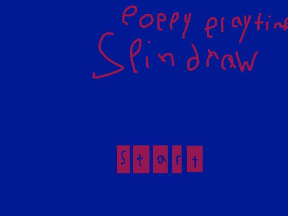 Poppy playtime spin draw