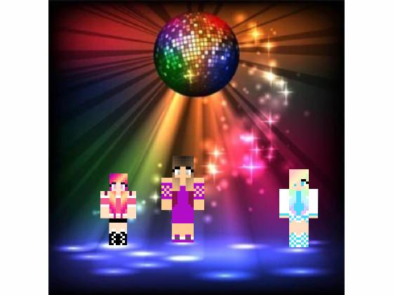 Minecraft girls dancing! 1 1