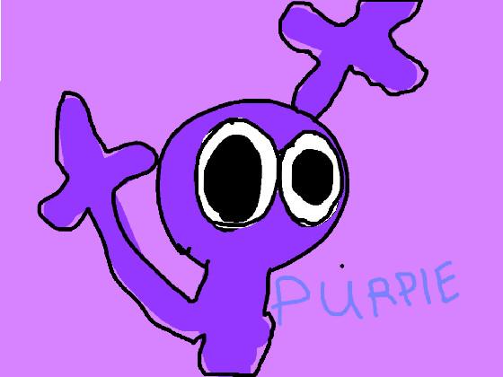 purple from rainbow friends 1