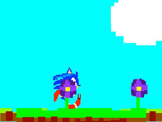 Sonic Pixelated Running Video 1