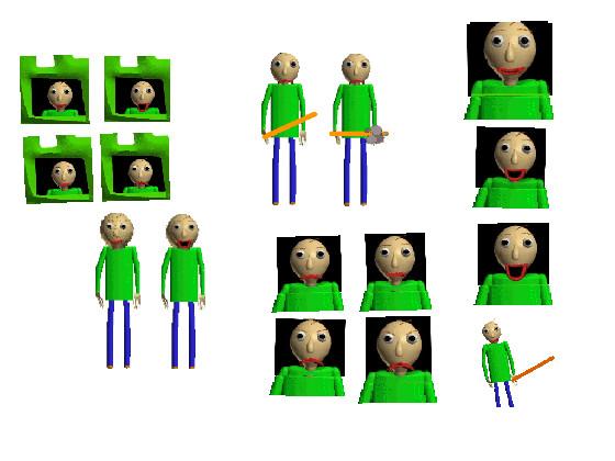 Baldi V10 Sprites