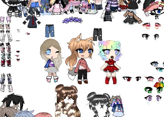 Gacha life dress up  V2