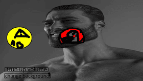 giga chad button