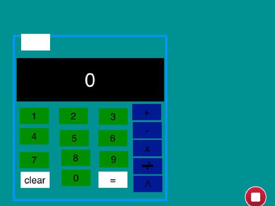 8 digit calculator ORIGINAL