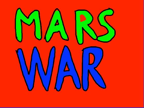 WAR ON MARS 