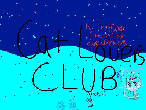 Cat Lovers CLUB 1 1 1