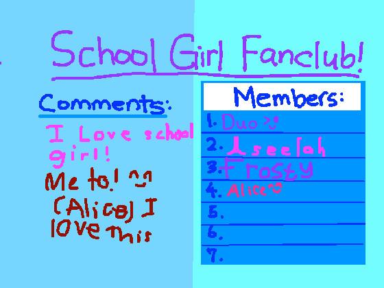 School Girl Fanclub