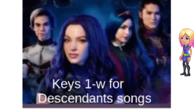 Descendants songs