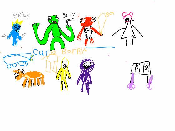 All the rainbow friends 1 1