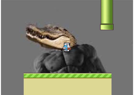 giga croc flappy bird