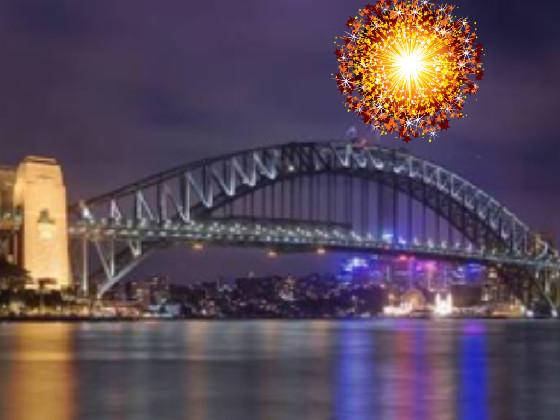 sydney harbour fireworks 1