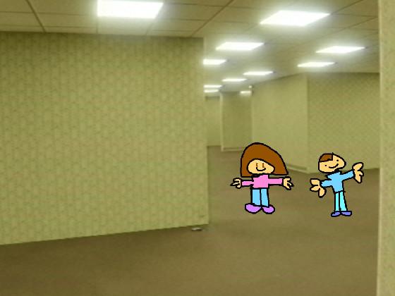 Add your oc t posing in the backrooms