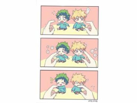 deku and bakugo