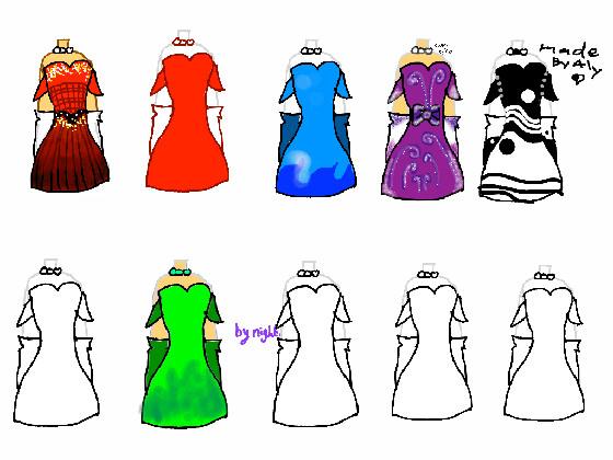 🏵design a dress🏵 1 1 1