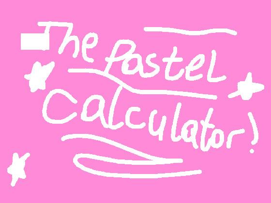 pastel calculator