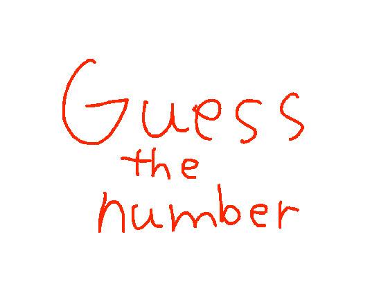 guess the number