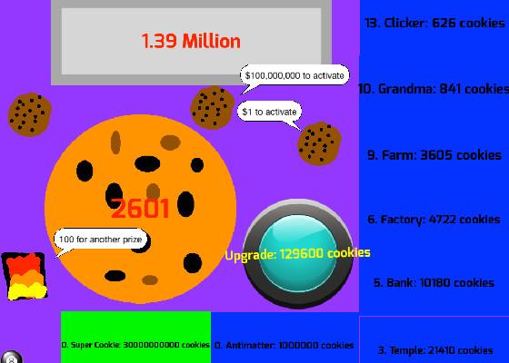 Cookie Clicker update 1 1