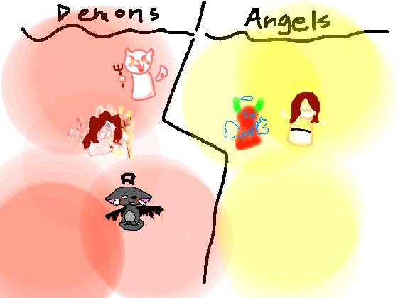 re:Demon v,s Angels  1 1 1 1