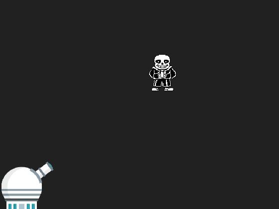 Sans gets blasted