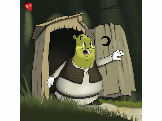 SHREK USES DA TOILET 