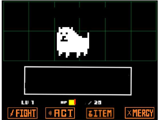 UNDERTALE battle 1