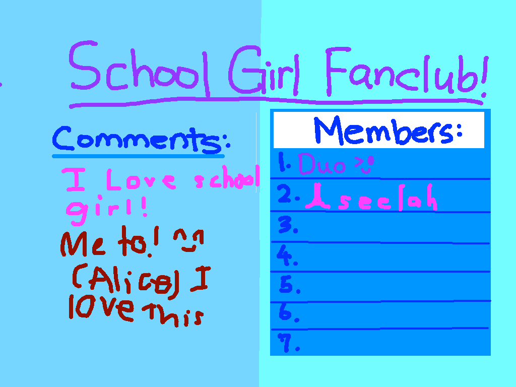 School Girl Fanclub  1