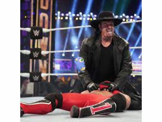 the undertaker about to win