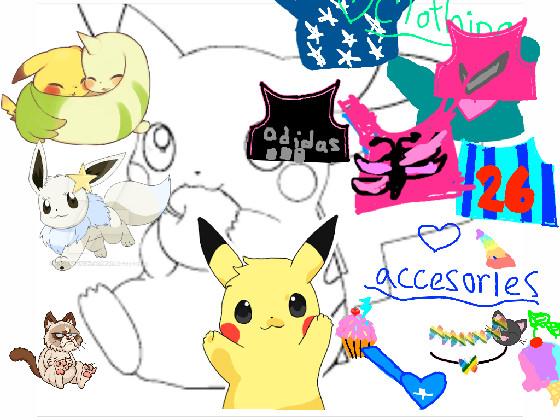 Kawaii Pikachu Dressup :3 1