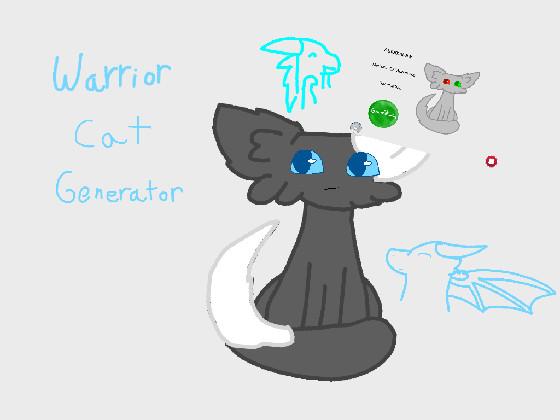 Re:Re: Warrior Cat Generator (V.1.0)