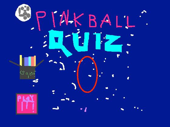 pinkball quiz (EPICEST GAEM)