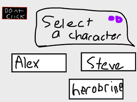 Talk to Alex or Steve Minecraft More Content