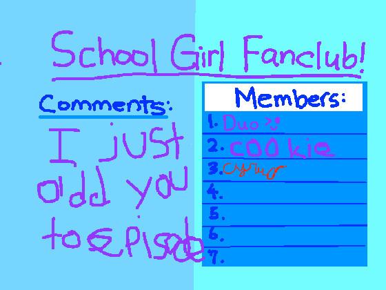 School Girl Fanclub 1 1