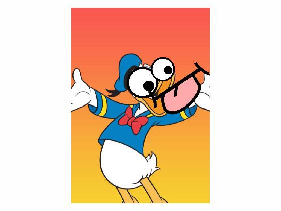 crazy Donald Duck 