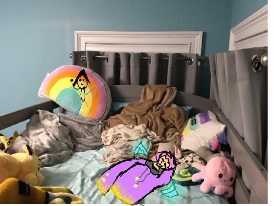 add ur oc in my room 💕🌈💕🌈💕 1