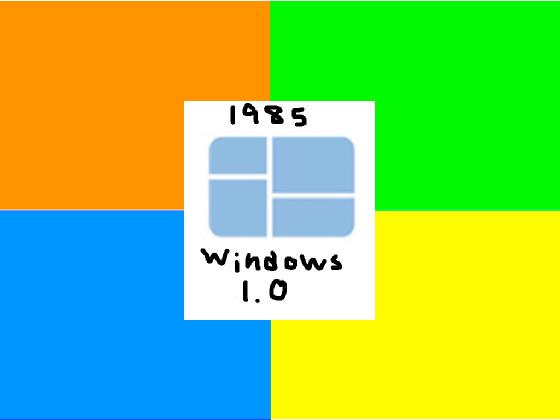 Windows software history