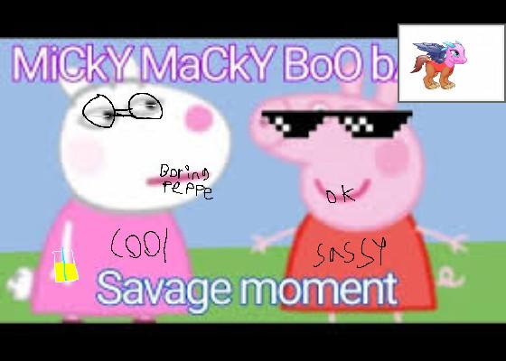 Peppa Pig Miki Maki Boo Ba Boo Song HILARIOUS  1 1 2 1 1