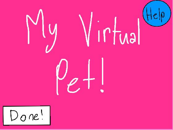 My Virtual pet