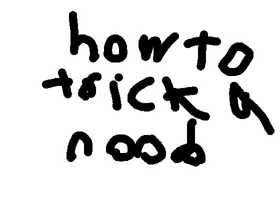 How to track a noob