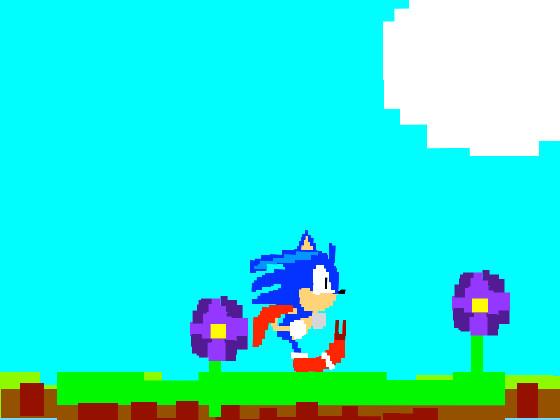 Sonic Pixelated Running Video 1 1