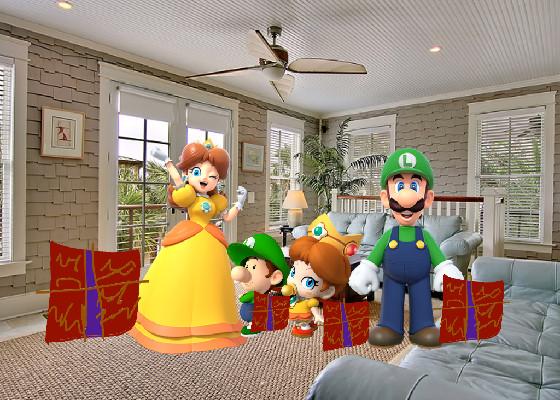 Daisy and luigi are moving