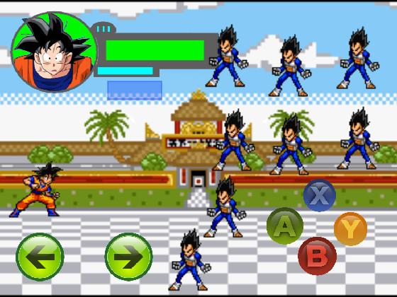 Goku vs Vegeta 1 2 4
