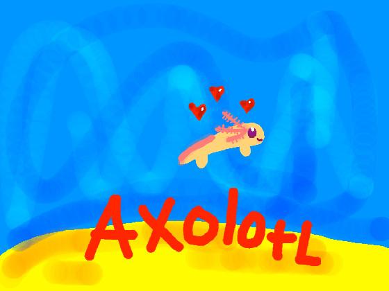 Cute axolotl pet 1 1